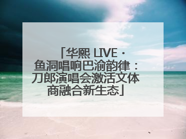 华熙 LIVE・鱼洞唱响巴渝韵律：刀郎演唱会激活文体商融合新生态